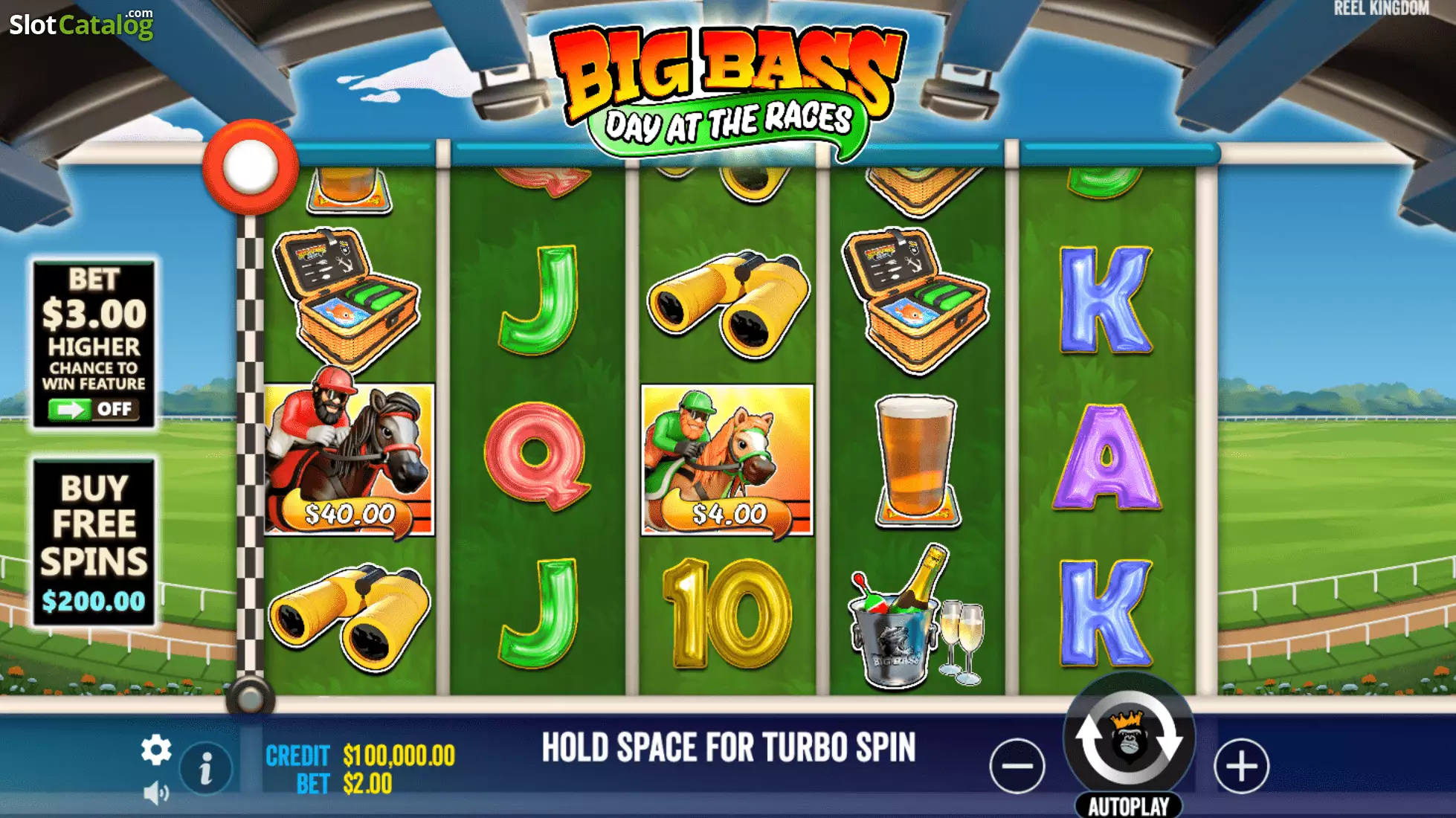 Big Bass Day at the Races — Big Win